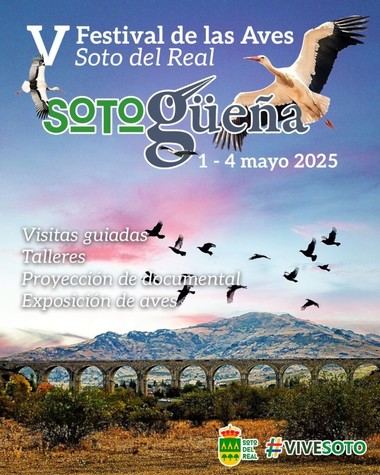 Soto del Real acoge la V edición del Festival de las Aves Sotogüeña