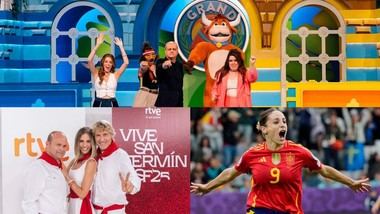 La 1 brilla en audiencias con Sanfermines, Eurocopa femenina y 'El Grand Prix'