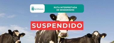 Suspenden actividades de senderismo y visita guiada por mal tiempo