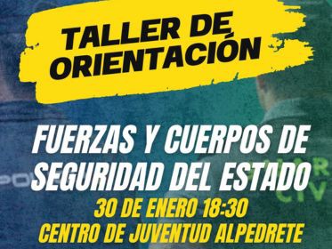 Charla informativa sobre oposiciones a las Fuerzas de Seguridad en Alpedrete