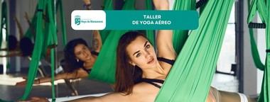 Taller de yoga aéreo en Hoyo de Manzanares el 1 de junio