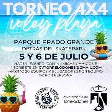 Vuelve el vóley playa a Torrelodones este julio