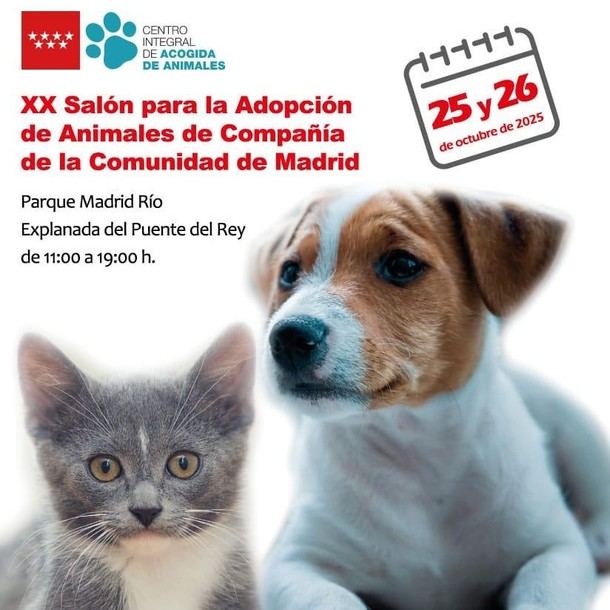 Torrelodones se une al XX Salón de Adopción de Mascotas en Madrid