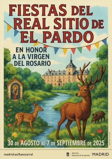 Fiestas del Real Sitio de El Pardo: tradición y deporte en honor a la Virgen del Rosario