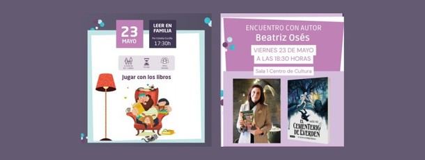 Cierre del curso de lectura en familia y juvenil con Beatriz Osés en Hoyo de Manzanares