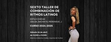 Último taller de ritmos latinos en Hoyo de Manzanares este abril