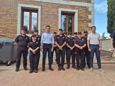 Valdemorillo reconoce la valentía de su Policía Local y Protección Civil en San Juan