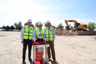 Inauguran las obras del nuevo Parque de Bomberos en Villanueva de la Cañada