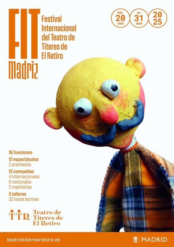 Regresa el festival FIT Madriz al Teatro de Títeres del Retiro con 12 espectáculos gratuitos