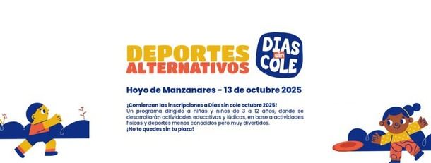 Regresan los 'Días sin cole' en Hoyo de Manzanares con nuevas actividades deportivas