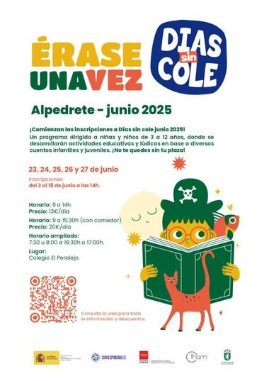 Regresan los Días sin Cole del 23 al 27 de junio de 2025