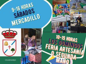 Colmenarejo ofrece mercadillo y feria artesanal cada fin de semana