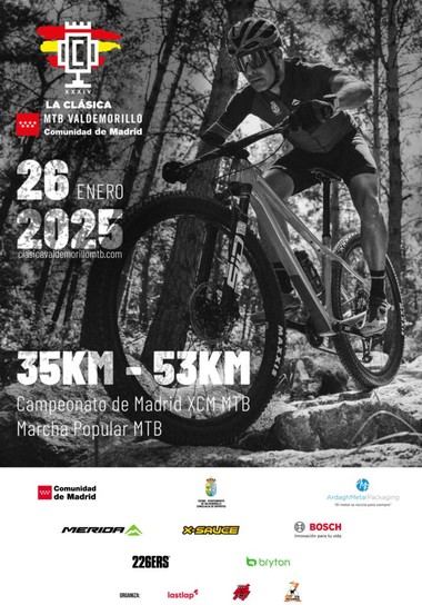 Abiertas las inscripciones para la XXXIV Clásica MTB Valdemorillo el 26 de enero