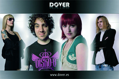 De izquierda a derecha, los cuatro integrantes de Dover: Cristina Llanos, Jesús Antúnez, Amparo Llanos y Samuel Titos